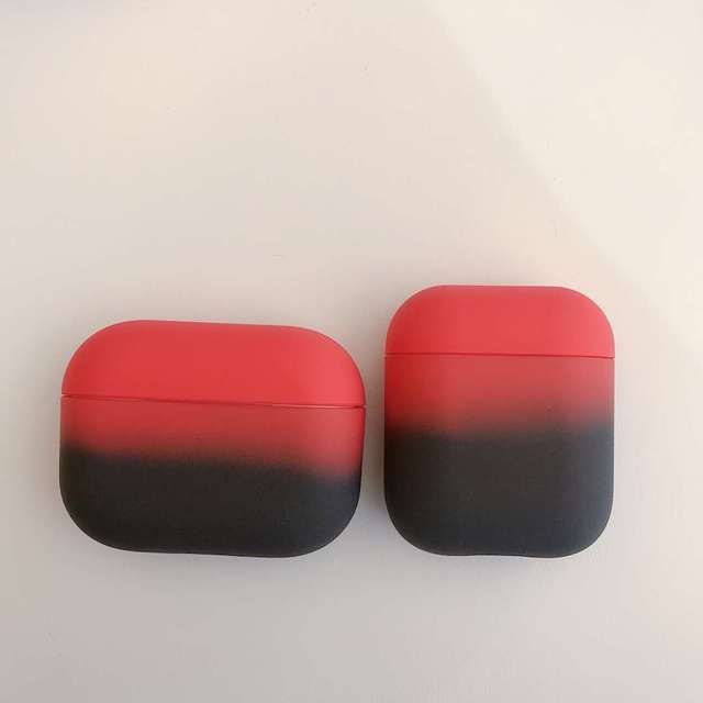 gradient rock sand matte suitable for Airpodspro protective sleeve hard shell bluetooth headset sleeve