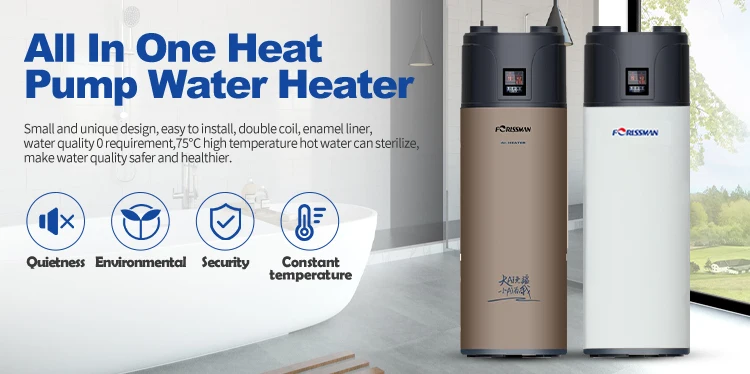 150L 200L 250L 300L Air Source Hot Water Heat Pump R134a all in one heat  pump Water Heaters - AliExpress