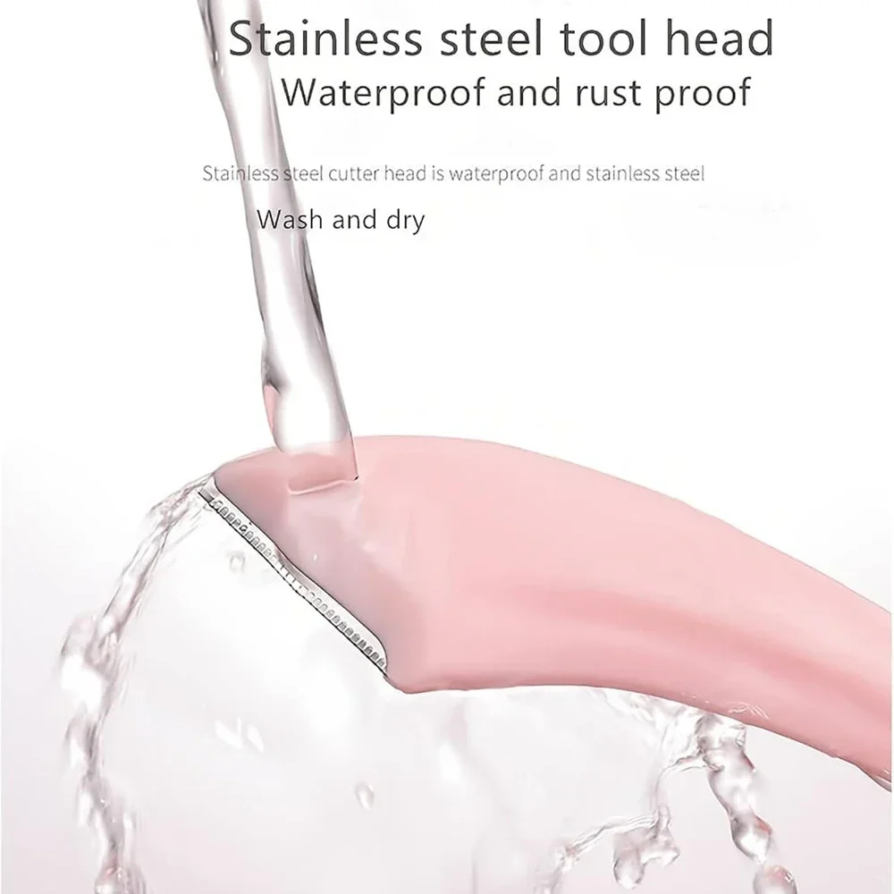 Eyebrow Trimmer Blade 3Pcs Shaping Cut Portable Eye Brow Epilation Hair Removal Cutters Woman Safety Face Shaver Makeup Tools eyebrow trimmer blade