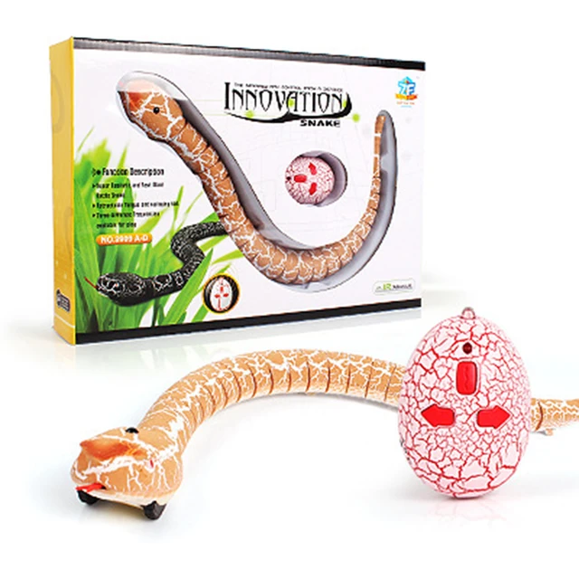 Serpent télécommandé réaliste RC Animal, jouet effrayant, simulation Viper  tours, effrayant, jouets pour cadeau d'halloween pour enfants - AliExpress