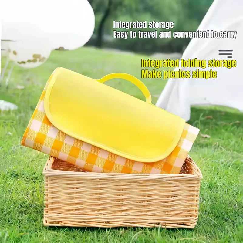 2m * 2m/2m * 3m 방수 피크닉 매트, 야외 여행, 경량 피크닉 담요, 방수 비치 매트, 야외 캠핑 매트