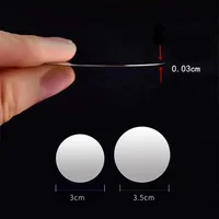 1/3/5PCS Metal Plate for Magnetic Car Phone Holder Self-adhesive Iron Sheet Sticker Magnet Mobile Phone Stand Mount For iPhone 5