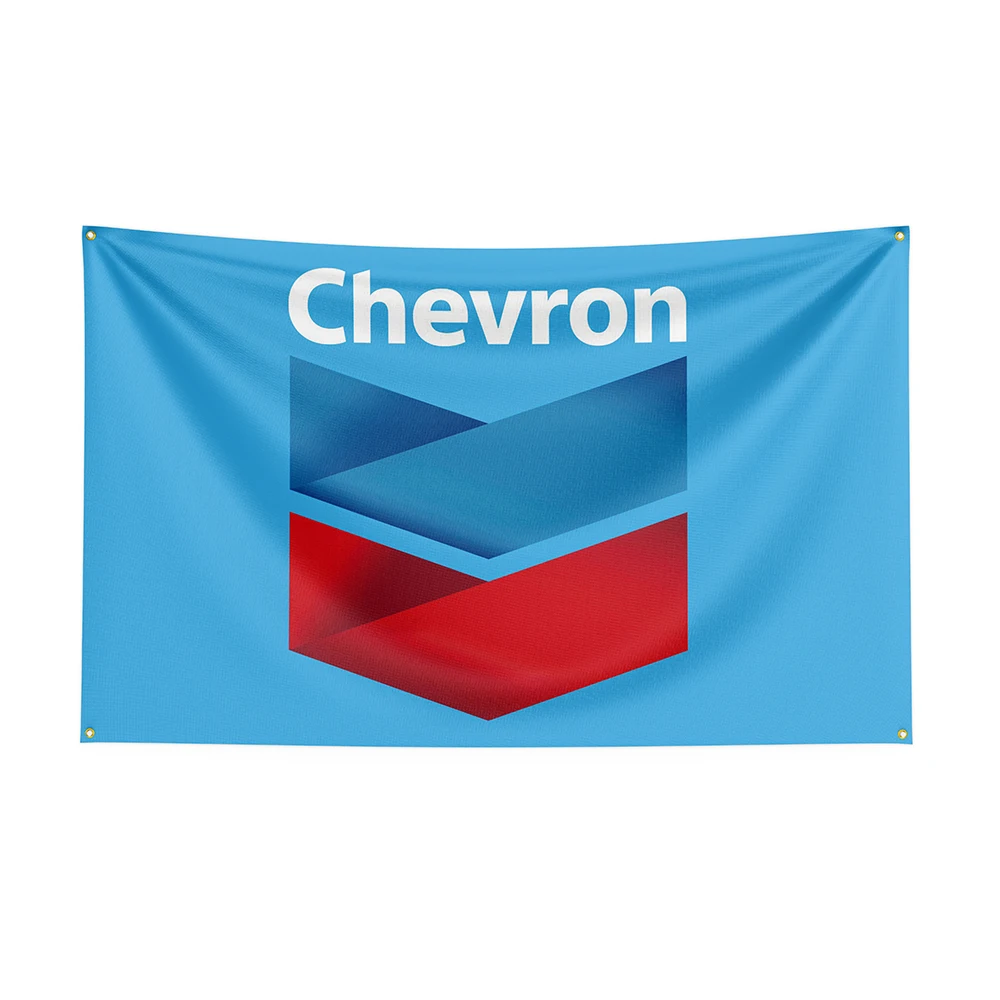 

90x150cm Chevron Flag Polyester Printed Oil Banner For Decor