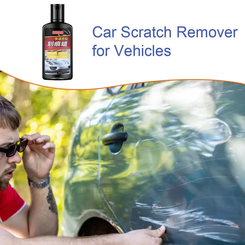

Car Scratch Remover Auto Body Grinding Compound Anti Scratch Wax 300ml Effective Easy Professional Car Wax Scratch Remover
