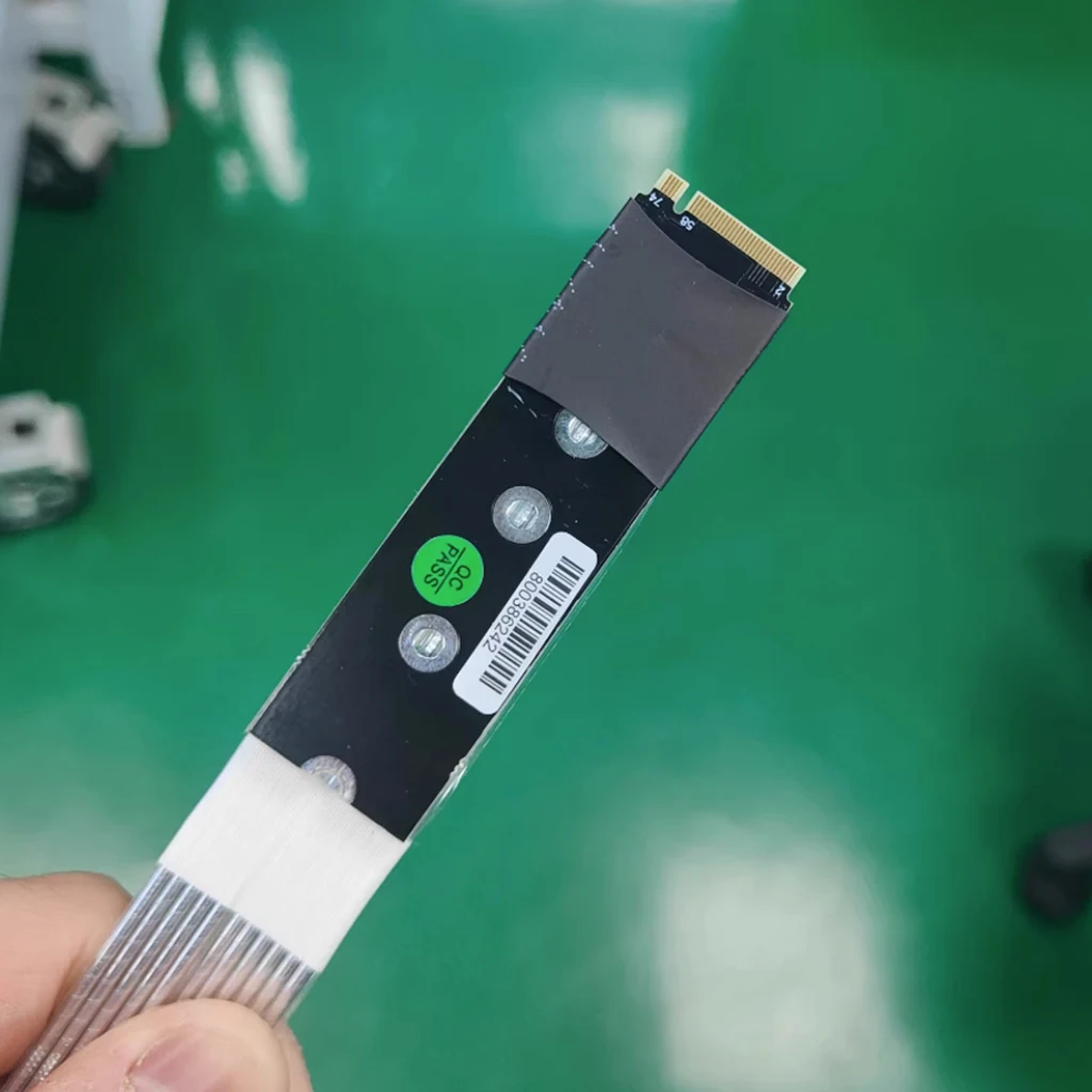 M.2 NVMe Ultra SSD-Verlängerungskabel, Solid-State-Laufwerk, Riser-Karte, 64 Gbit/s, unterstützt M.2 M-Key zu PCI Express 5.0 X4 PCI-E K44SF K44SH – Detail 5