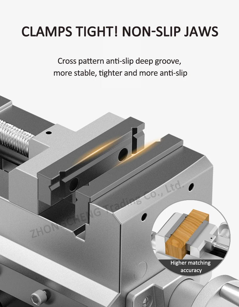 Vise wrench with double fine-tuning Precision Universal Industrial-grade Heavy-d