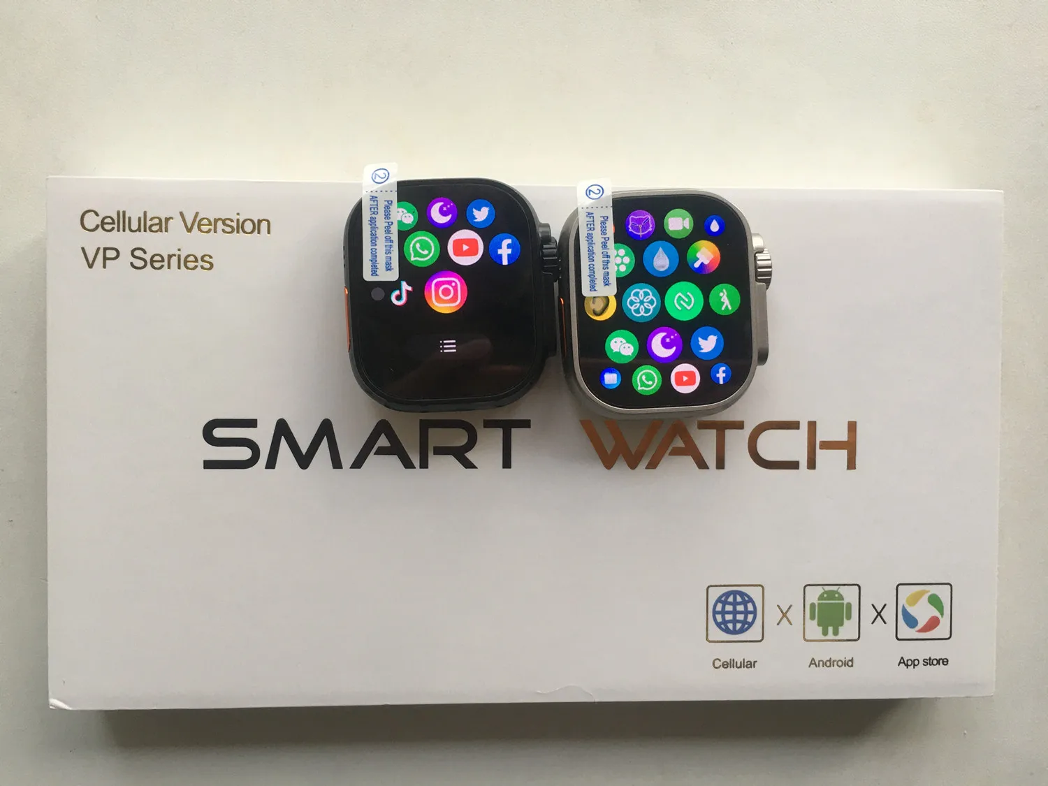 2025 DW100 Pro Fingerprint Edition 4G LTE Android Smartwatch 2.29'' AMOLED Ultra HD Screen 8MP Pull-out Camera Man  Women Watch 3