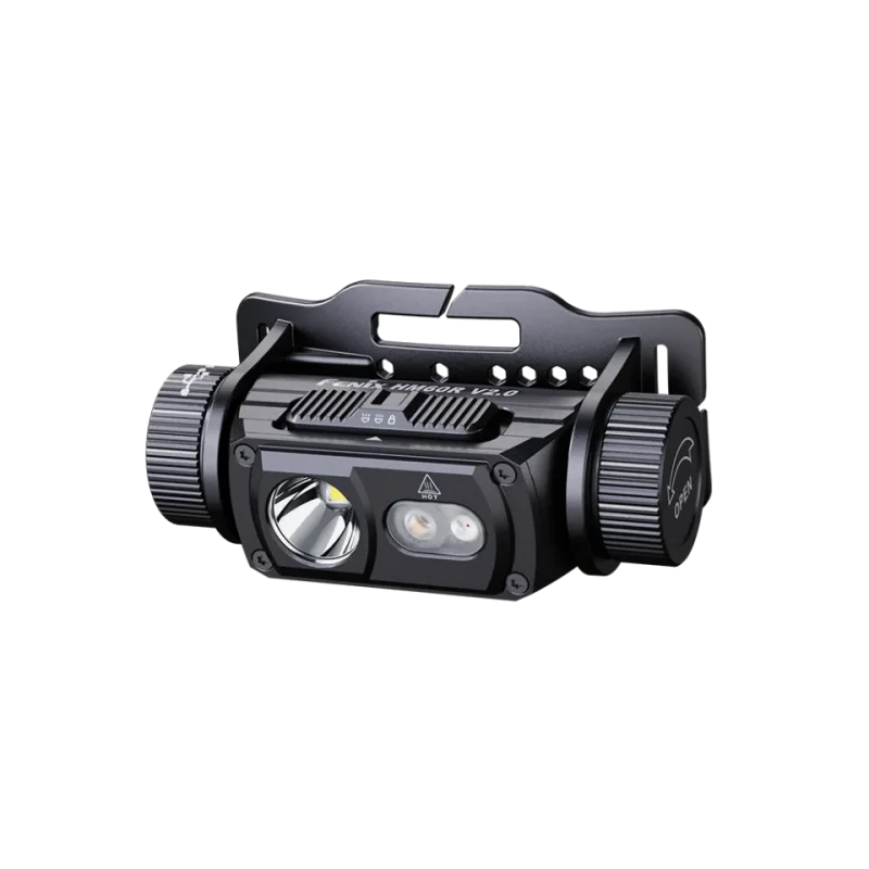 Fenix HM60R V2.0 1600 루멘 충전식 헤드램프, USB-C 고속 충전, 스포트라이트 및 투광등