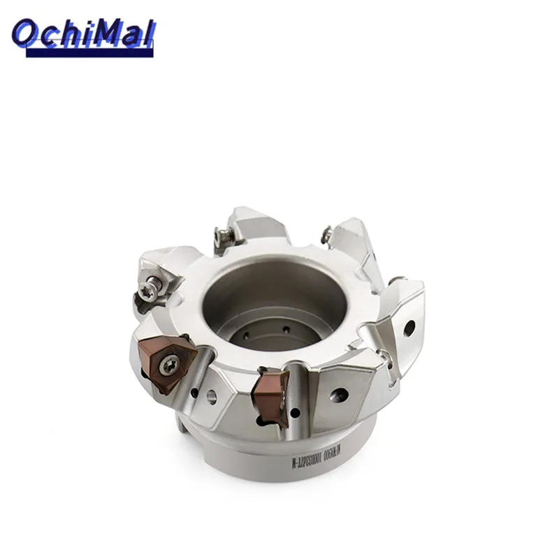 

Milling cutter disc MFWN900 square hexagonal double-sided WNMU08 shoulder milling heavy-duty cutting fast feed internal cooling