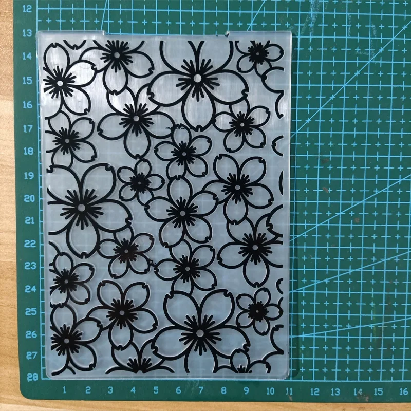 Plastic Scrapbooking Craft Embosser Folders