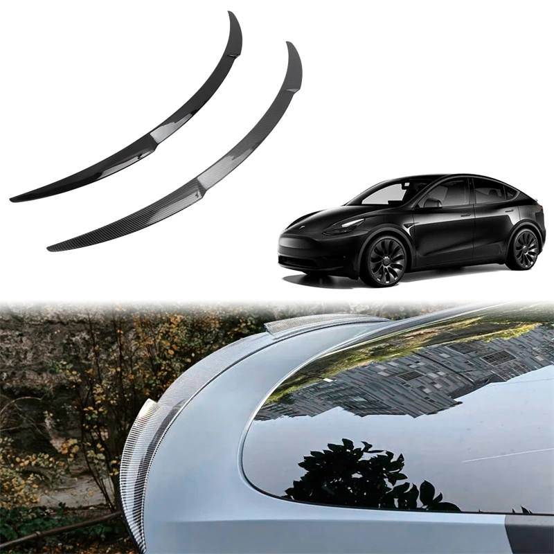 Versione Sportiva Per Auto Posteriore Coda Ala Tronco Spoiler Decorazione Esterna Kit Corpo Modificato Per Tesla Model Y 2017-2023 Fibra Di Carbonio