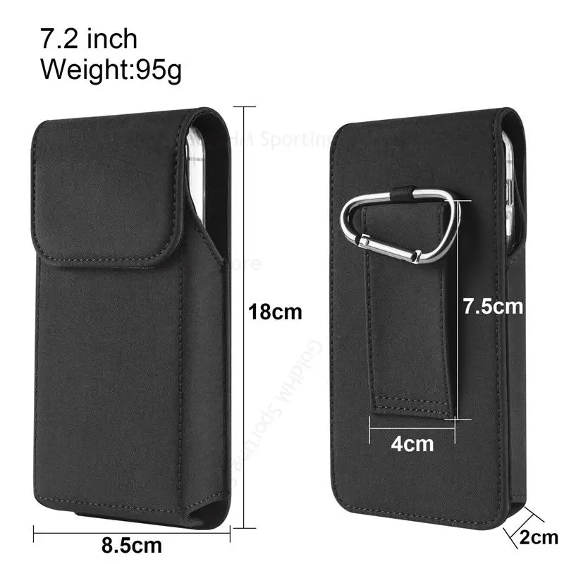Magnetic Closure Cat S52 Cover Agoz Premium Leather Belt Clip Case