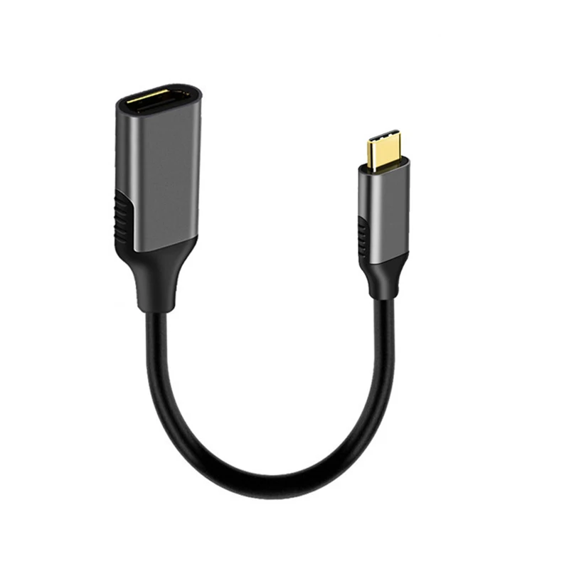 USB-C USB 3.1 TYPE-C ÷ Ʈ  ̺ , ƺ  12   AV ڵ , 10Gbps Ǯ HD 4K 60HZ, DP1.2