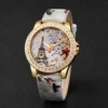 5Pcs/Set Fashion Women's Watch European and American Classic Retro Quartz Watch with Exquisite Beaded Bracelet Set 6