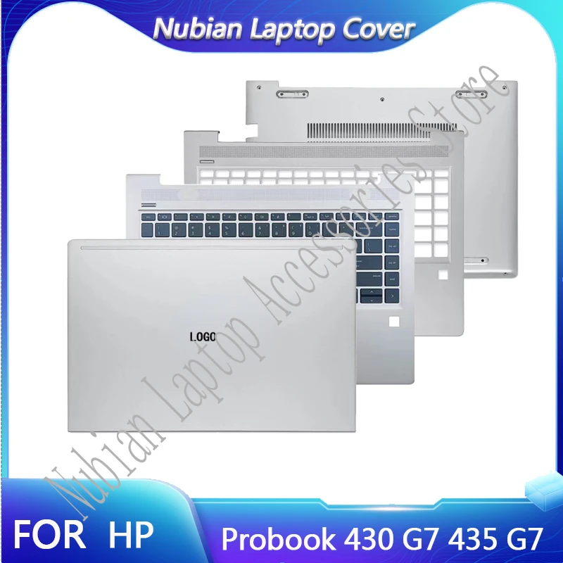 Nuovo Laptop Lcd Cover Posteriore Top Case/Lunetta Anteriore/Copertura Base Inferiore Per Hp Probook 430 G7 435 G7 Silve