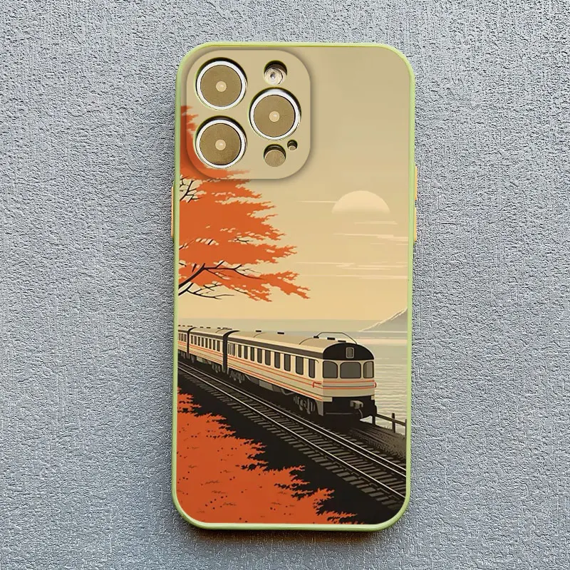 Autumn Maple Leaf Scenery Fall Phone Case
