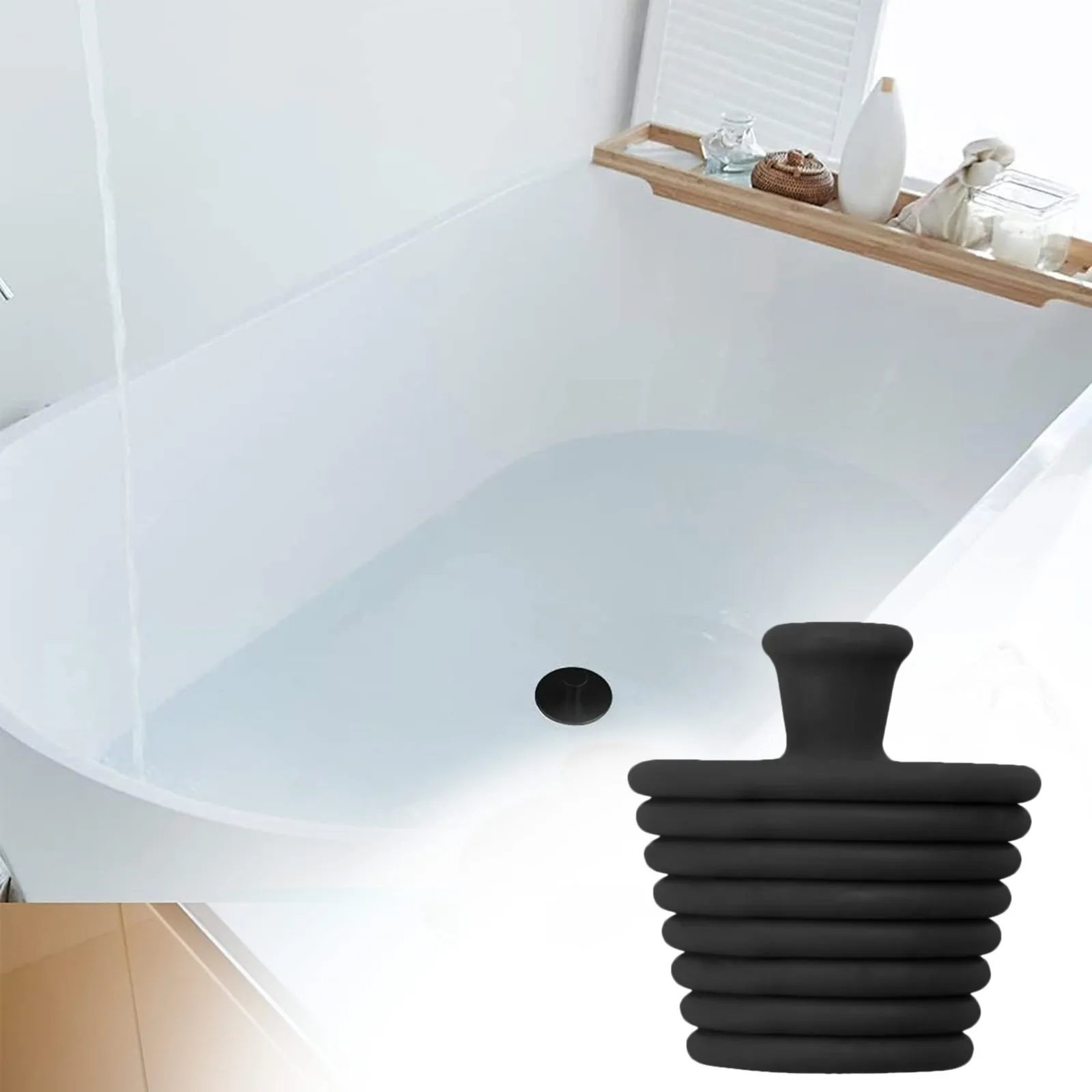 Plug Stopper Universal Silicone Tub Stoppers Bathroom Kitchen Drains Bath Plug