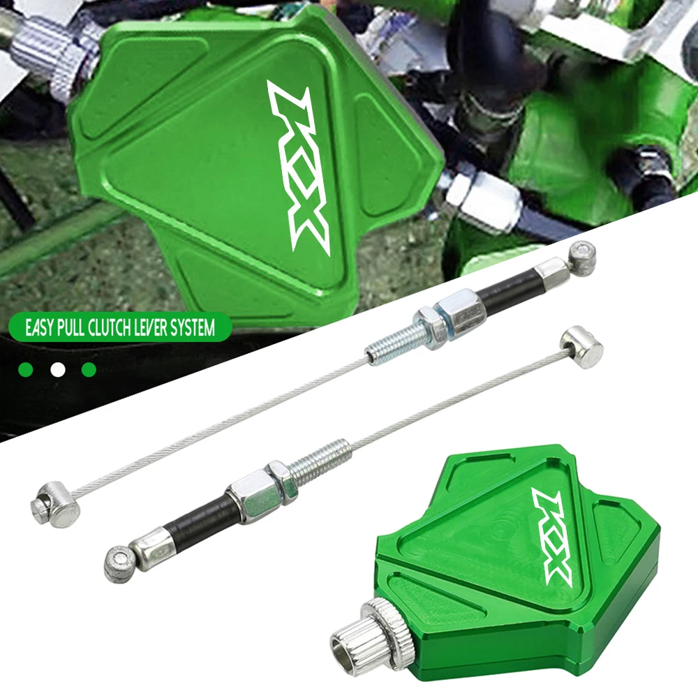 

KX 65 80 125 250 Motorcycle CNC FOR KAWASAK KX65 KX80 KX85 KX125 KX250 KX250F KX450F Stunt Clutch Lever Easy Pull Cable System