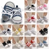 Baby Canvas Classic Sports Shoes Newborn Boys and Girls Printed Star First Walkers Shoes Infant Anti slip Baby Shoes 1