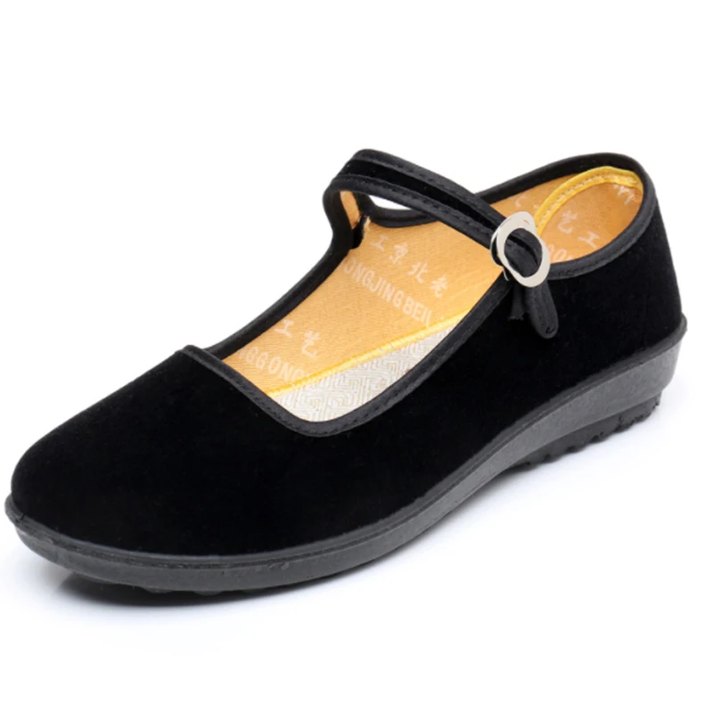 Spring Ladies Flats Ballerinas Mary Janes Casual Flat Platform Shoes Comfortable Slip On