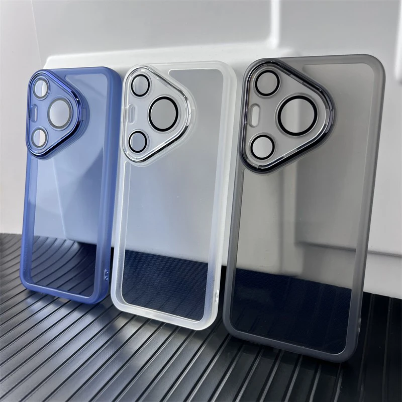 

Phone Case for Huawei Pura70 Pura 70 Pro+ Pro Plus Ultra 70Pro+ 70Ultra 5G Acrylic Lens Protector Film Clear Original Back Cover