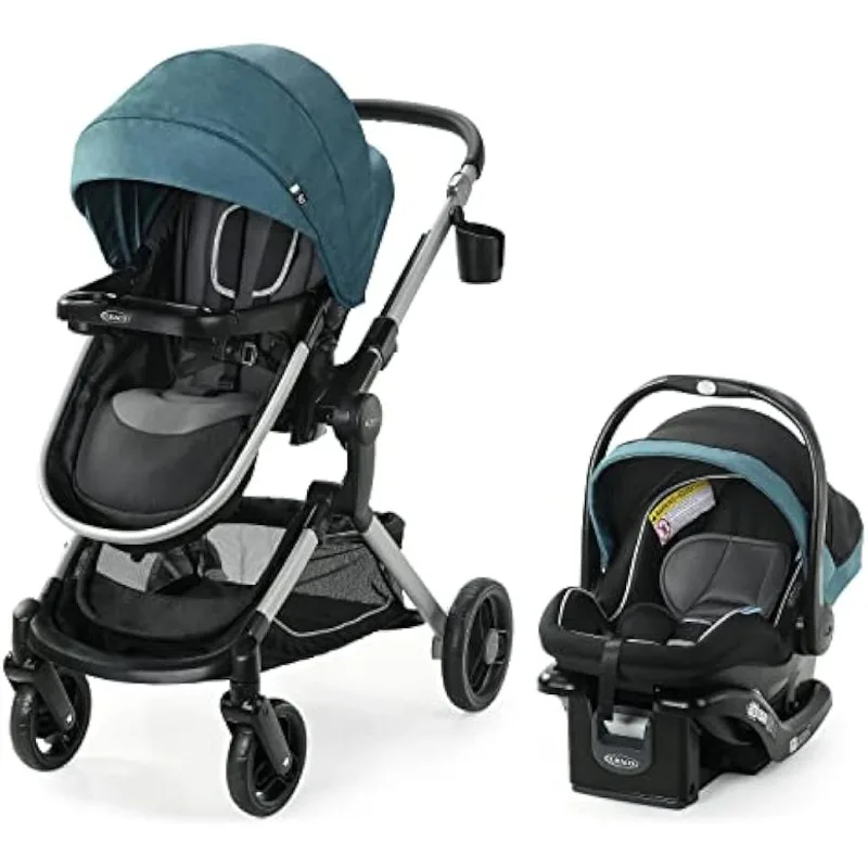 

Graco Modes Nest, Includes Baby Stroller with Height Adjustable Reversible Seat, and SnugRide 35 Lite Elite Infant Car Seat