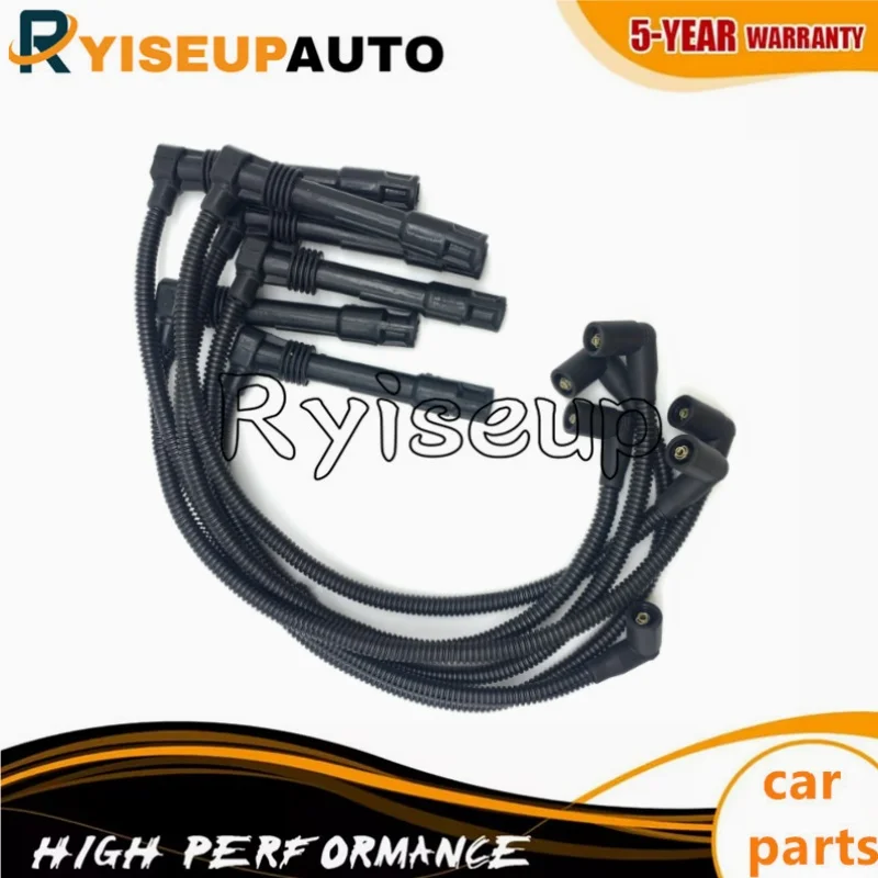 Ignition Cable Kit 078-905-113 078905113 For Audi A6 C5 2.4L 2.8L A4 B5 VW Passat Skoda Superb Spark Plug Wire Set Accessories ignition cable set