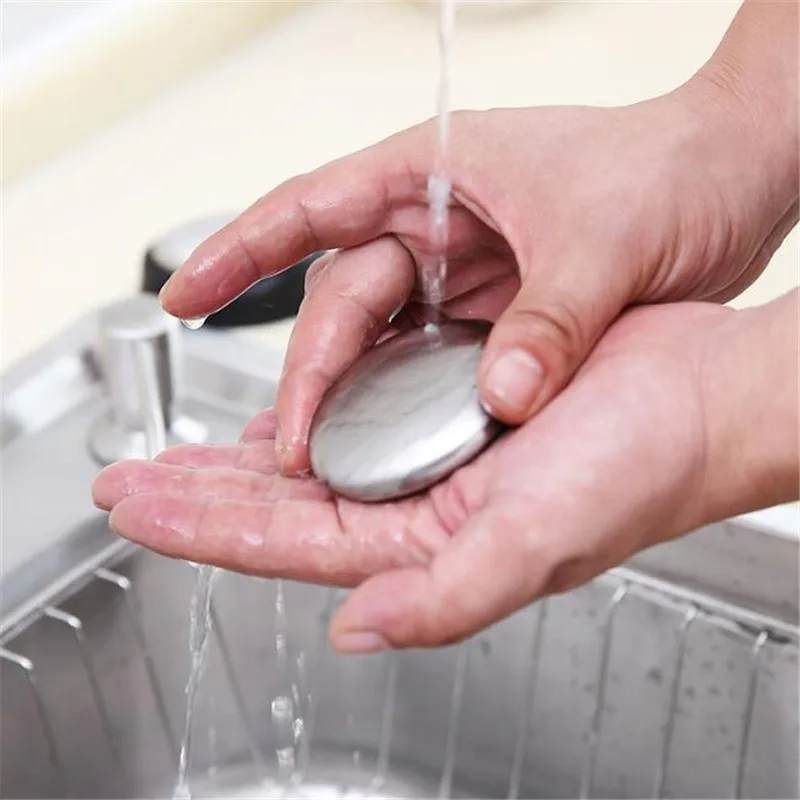 주방용 탈취 비누, 마늘 양파 냄새 제거, 스테인레스 스틸 비누, 손 냄새 제거제, 주방 도구 