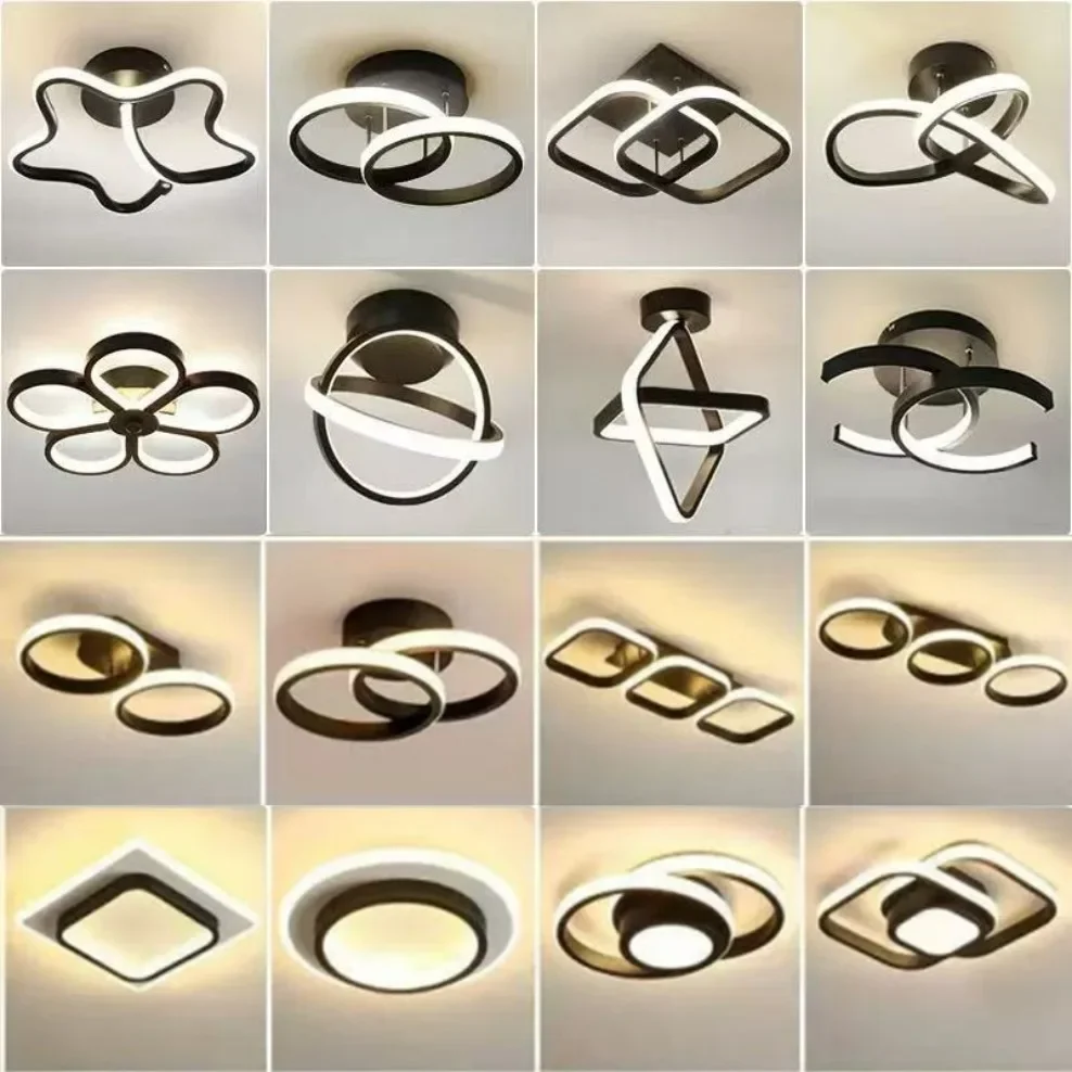 Modern LED Ceiling Lights Corridor Light Home Lighting Led Surface Mounted for Bedroom Living Room Corridor Light 3-color 2