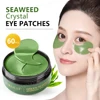 60pcs Seaweed Crystal Eye Mask Patches Hyaluronic Moisturizing Anti Dark Circles Beauty Patches For Eye Masks Skin Care AUQUEST 1