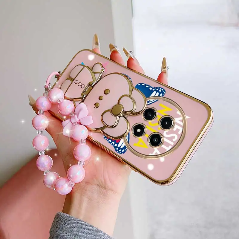Dancing Butterfly Phone Case Set with Lanyard and Stand