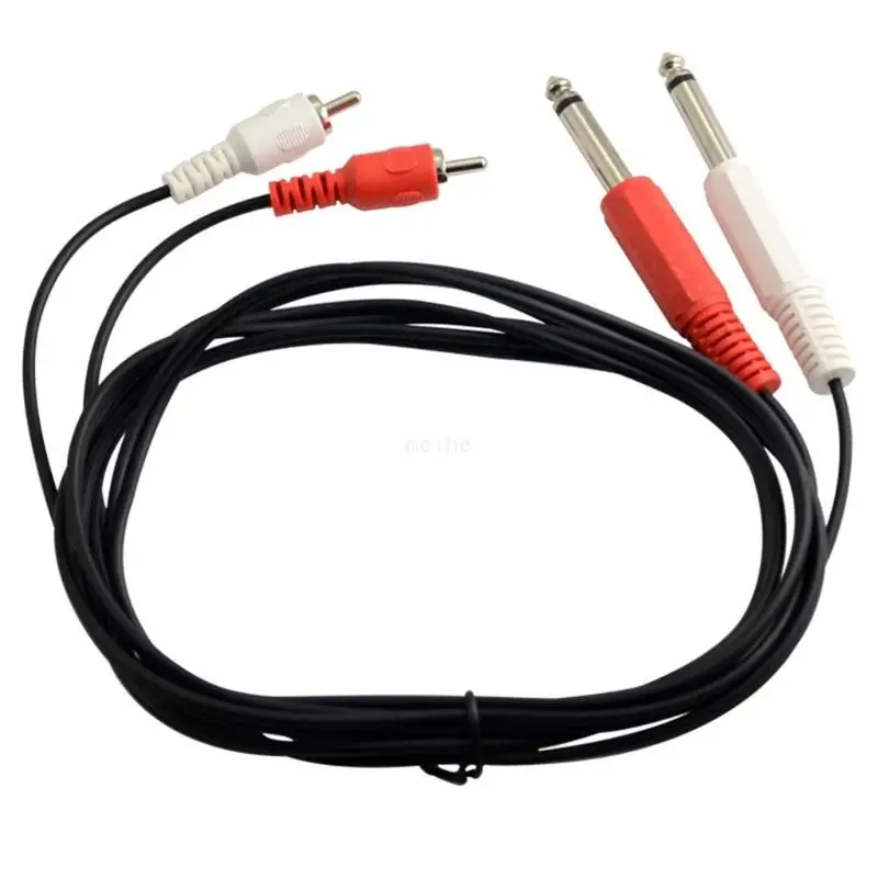 RCA-1/4 ̺,  1/4ġ 6.35- RCA ׷  ȣ  ̺ B85B