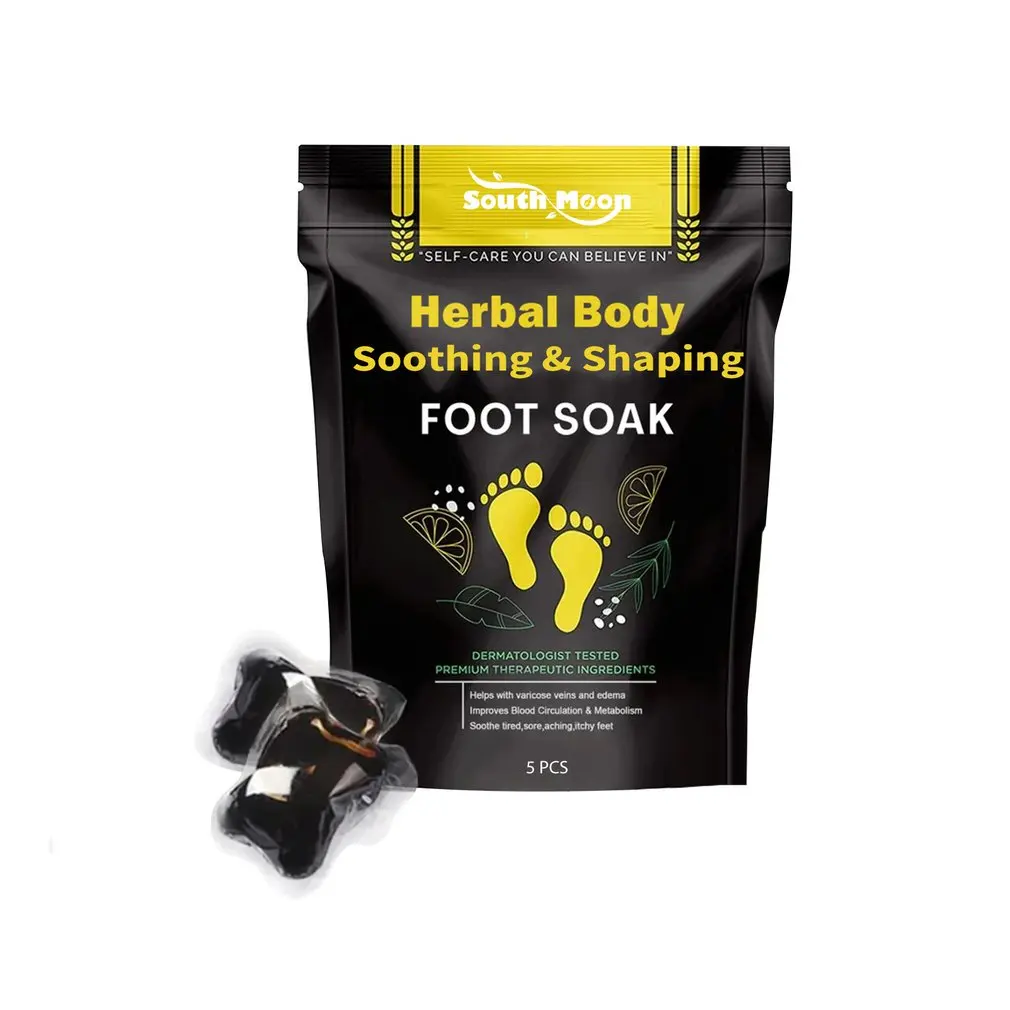 

5 шт., пенал для душа для ног, с имбирем