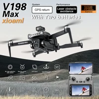 For Xiaomi V198Max GPS Drone 4K Professional HD Two Camera Dron Brushless Motor 5G WIFI FPV RC Quadcopter Helicopter wish Screen