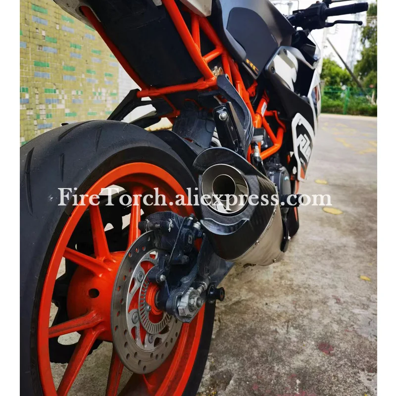 For KTM DUKE 390 250 125 RC390 KTM390 2017 2018 2019 Motorcycle Yoshimura Exhaust Middle Link Pipe Escape Moto Muffler DB Killer - Image 4