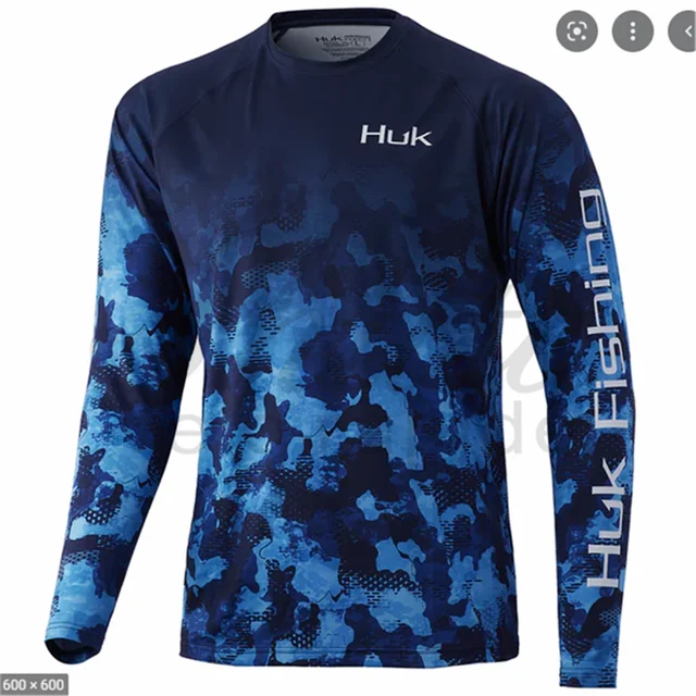 NEW HUK Fishing Apparel Men Fishing Clothing T Shirts Long Sleeve Sun  Protection Uv Breathable Summer Fish Shirt Camisa De Pesca - AliExpress