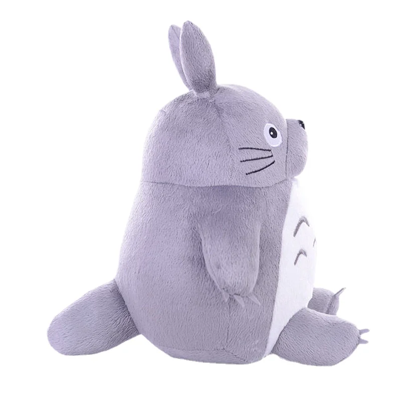 

Gray Cat Totoro Plush Doll, Plush Toy Pillow Doll, Doll Birthday Gift, Anime Cute Ornament