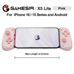 Ultimate Mobile Game Controller with Hall Effect Joysticks Design (Pink)