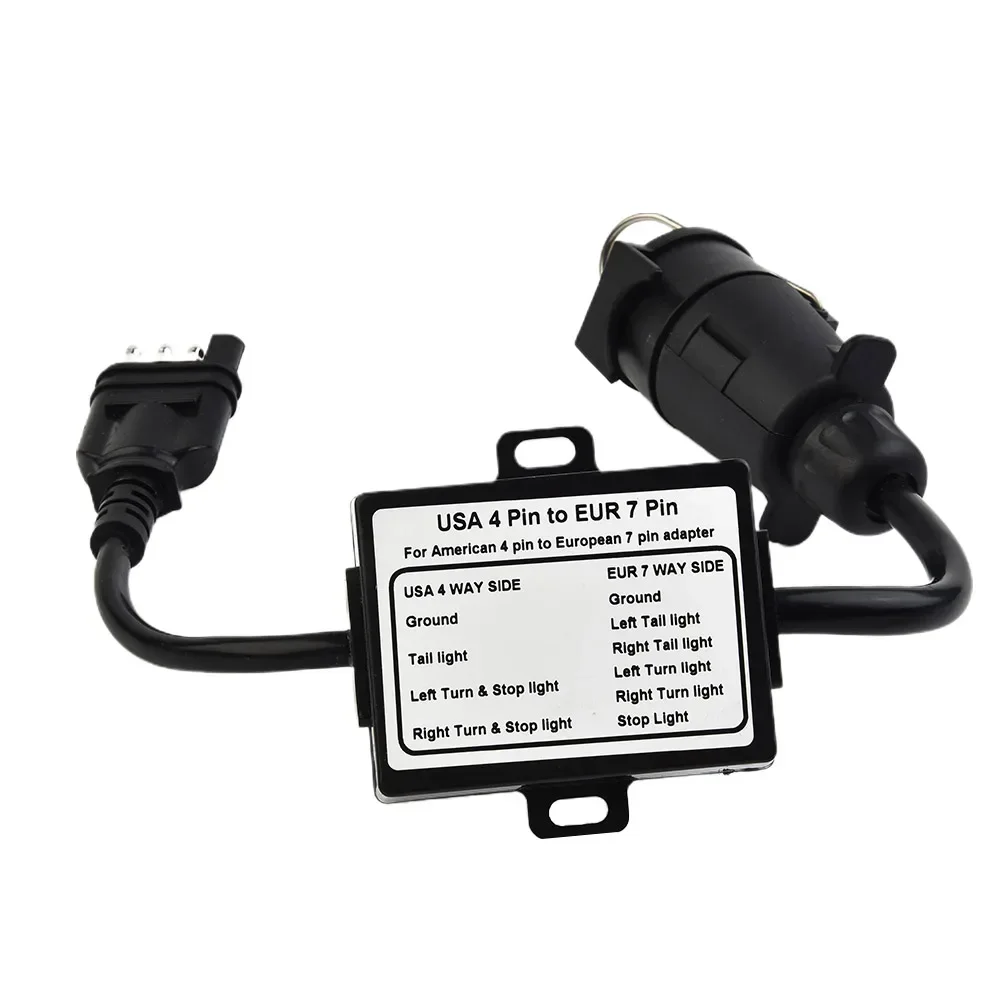 Akozon Adattatore per Rimorchio 12V 7 Pin a 13 Pin