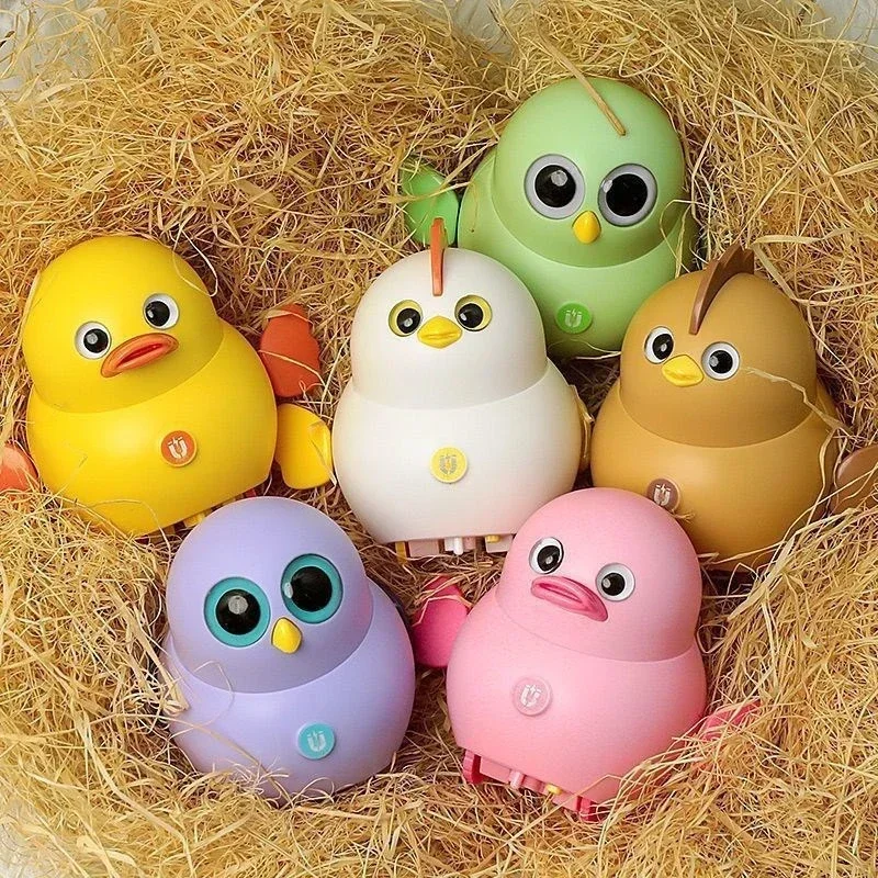 1Pcs Electric Walking Chick Cute Swinging Magnetic Toys, Swinging Toys Cute Swinging for Baby Toddler Girl Boy Kids 3