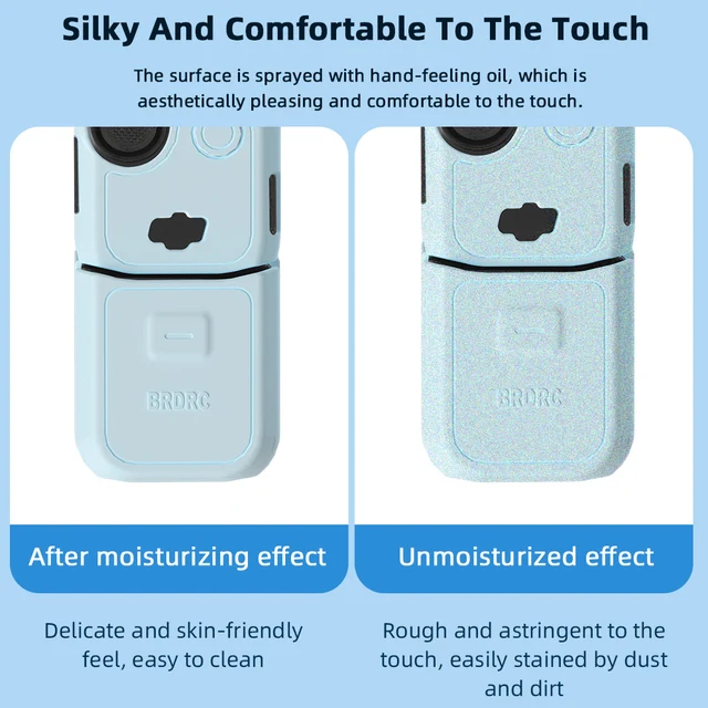 Étui pour DJI OSMO Pocket 3, housse de protection en Silicone, anti-rayures, capuchon d'objectif, étui de protection pour caméra Pocket3, accessoires 2