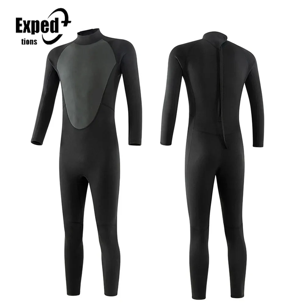 

3mm Neoprene Wetsuit Full Bodysuit Warm Swimming Accessories Surfing Snorkeling Wet Suit Free Diving Equipment Dive Gear