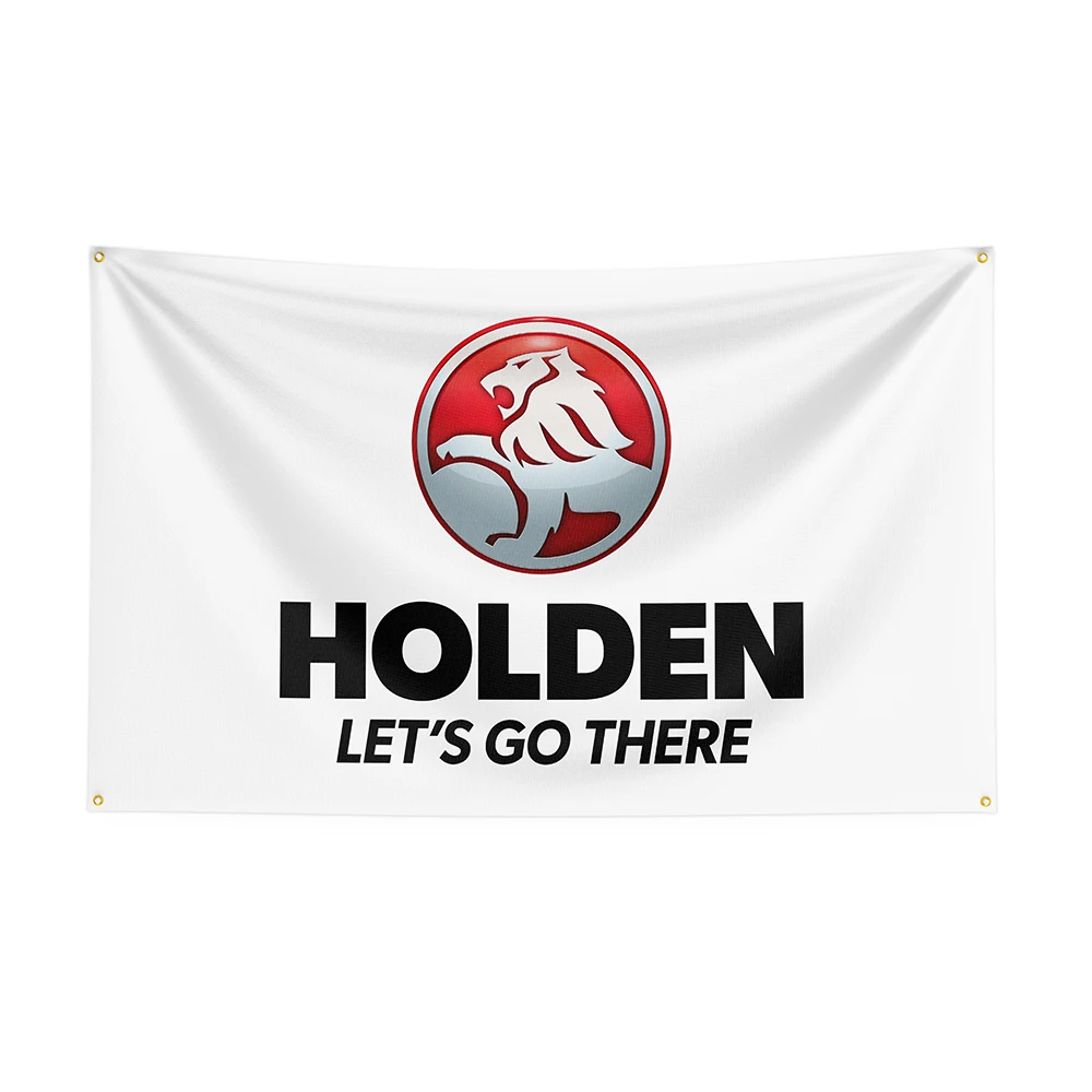 

90x150cm Holdens Flag Polyester Prlnted Raclng Car Banner For Decor 1