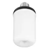 LED Flame Effect Light Bulb E27,Decorative Flickering Realistic Fire Lights Bulb,Festival Decoration Lamp,Black-B 2
