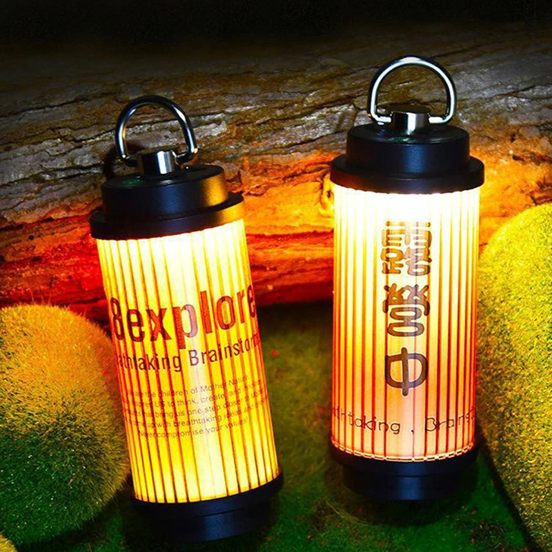 2000mAh 38 LED Camping Lights USB Rechargeable Atmosphere Lanterns Outdoor Tent Lamp Powerful Flashlights Camp Night Light