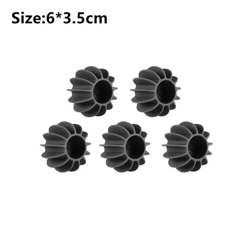 5pcs Laundry Ball Reusable Silicone Clothes Hair Cleaning Tools Pet Hair Remover Washing Machine Cat Catcher Laundry Ball