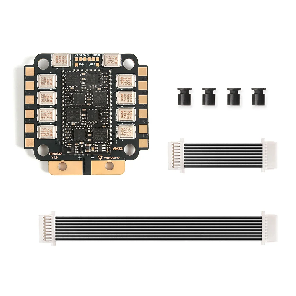 Holybro Tekko32 F4 MCU Metal 4in1 65A ESC (AM32) Выход PWM 16k~96k/4-6S LIPO 30,5x30,5 мм для гоночного дрона FPV thumbnail 4
