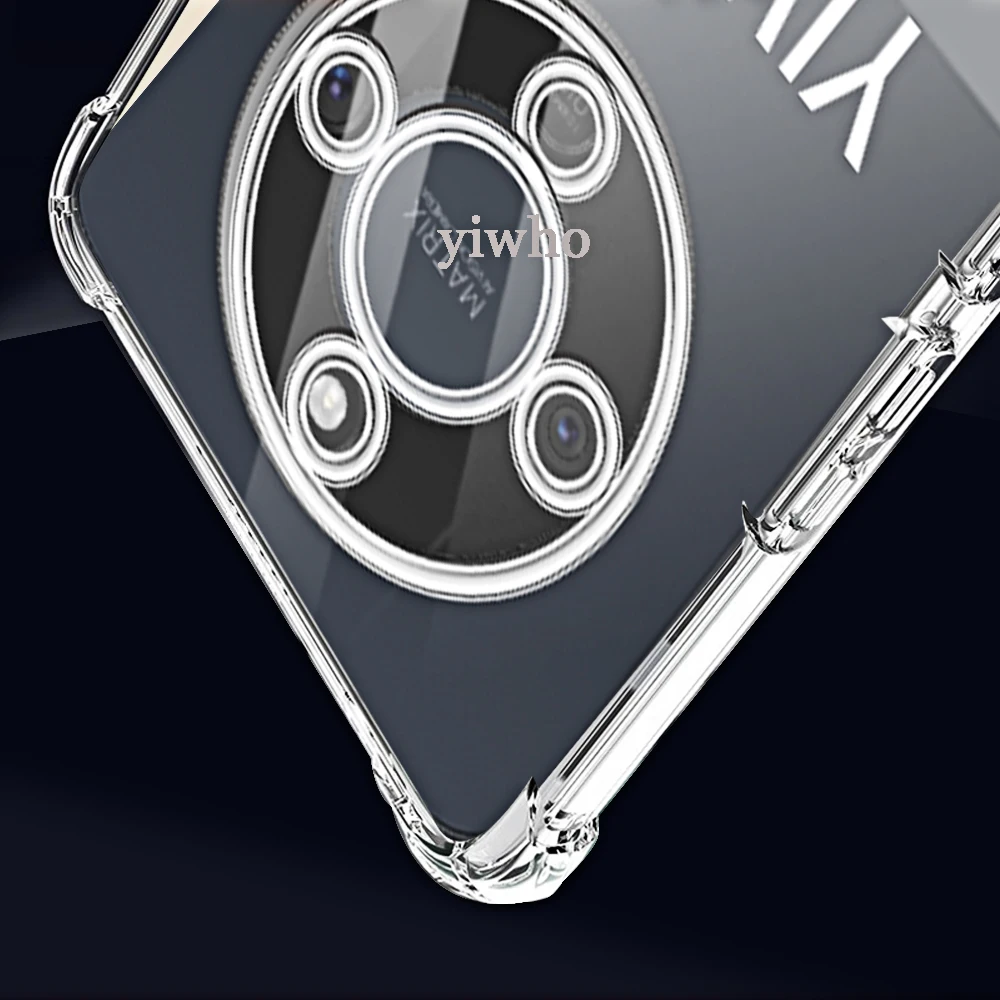 Shockproof Clear Transparent Phone Case, Soft TPU Back Cover 10-Pack