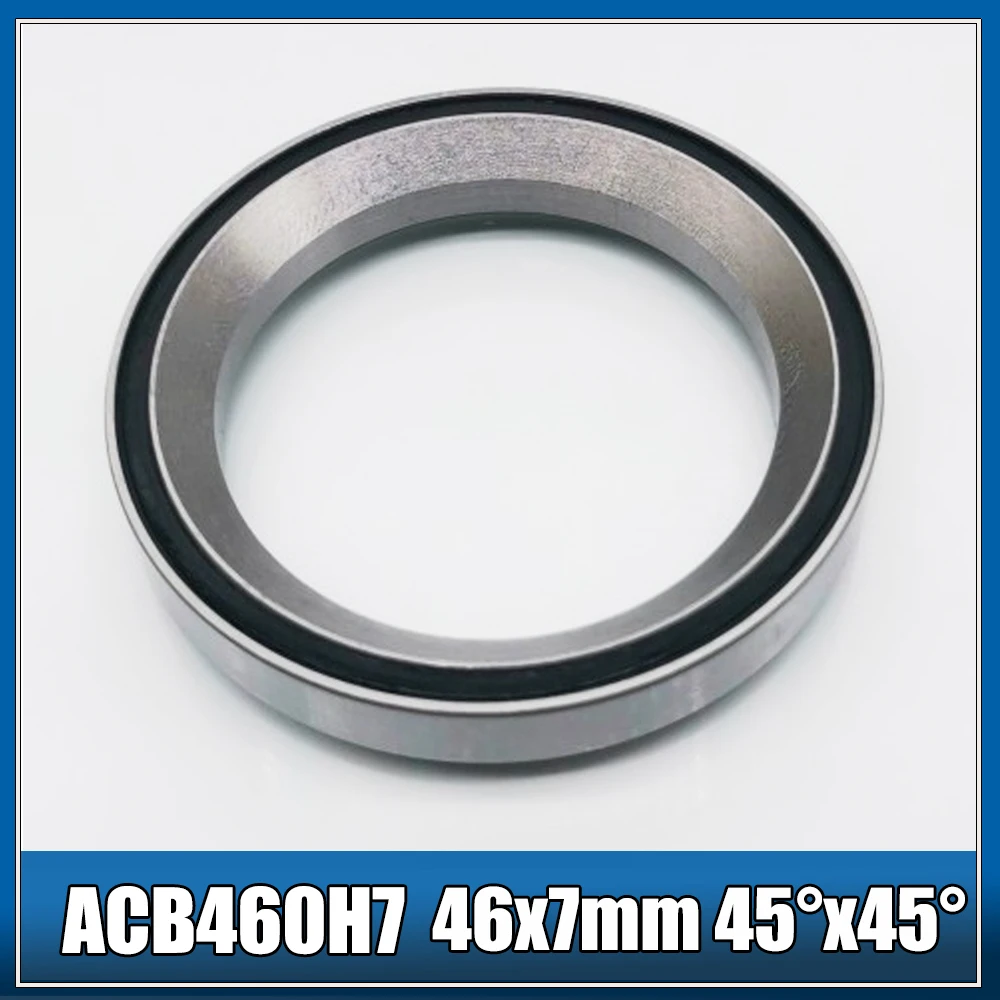 Rolamentos de Fone de Ouvido da Bicicleta Acb460h7 34.1*46*7 mm 45 45 1pc Acb Estrada Mtb Contato Angular Rolamento Inoxidável Acb460h7