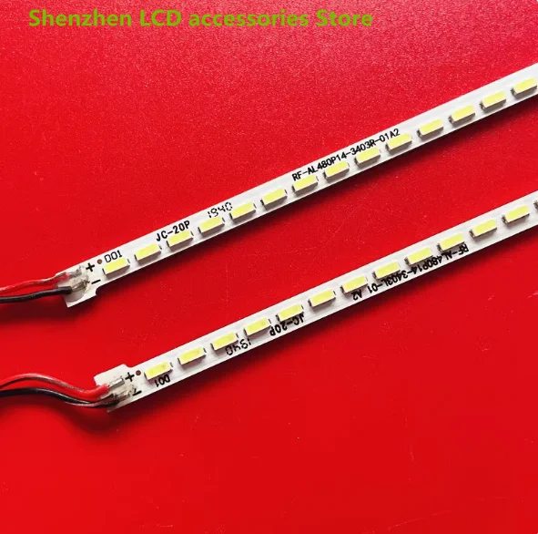 LCD TV backlight strip  FOR LE-48TL5900 RF-AL480P14-3403R-01A2 aluminum 100% new 3V 102LED 532MM 3